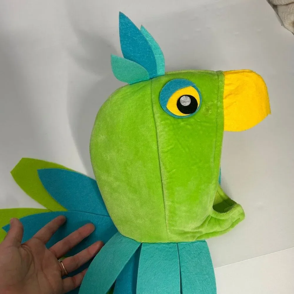 Pottery Barn Kids Baby Bright Parrot Costume 6-12m